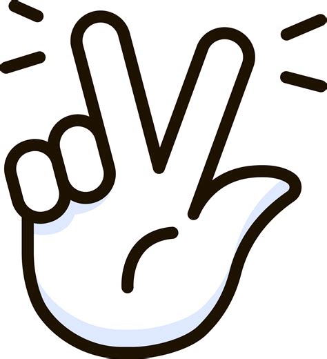 peace hand sign icon emoji sticker 28134458 PNG