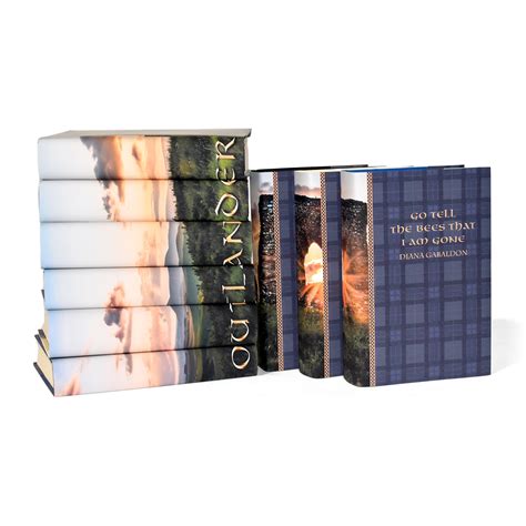 Outlander Complete Series with Custom Juniper Books Jackets