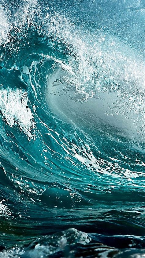 Ocean Waves iPhone Wallpapers Free Download