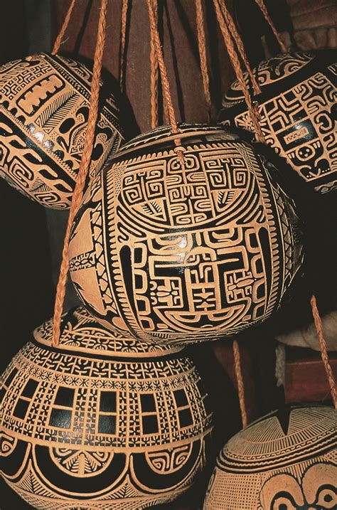 Marquesan Carved Coconut's from #TheIslandsofTahiti, French Polynesia. | Culture in the Islands ...