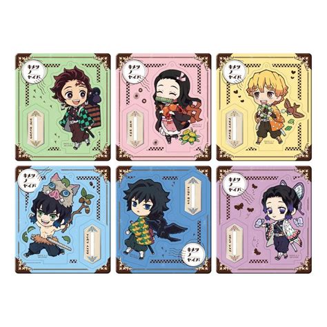 Retro Acrylic Stand Demon Slayer: Kimetsu no Yaiba Outing: Colorful Ver. Box Set | Demon, Anime ...