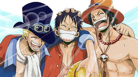 HD wallpaper: sabo, group, smile, piece, one, ace, luffy, friends, series | Wallpaper Flare