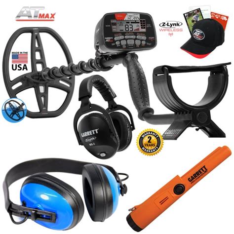 Garrett AT MAX Metal Detector w/ MS-3, Submersible Headphones and Pro-Pointer AT - Walmart.com ...