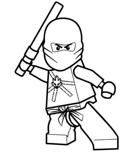 Ninjago Printable Coloring Pages