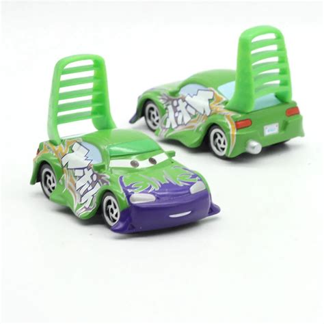 Disney Pixar Cars 2 3 Francesco Bernoulli McQueen Metal Diecast Toy Car ...