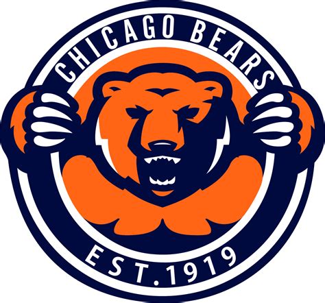 NFL Logo Chicago Bears, Chicago Bears SVG, Vector Chicago Bears Clipart ...