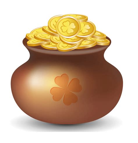 Pot of Gold Clipart - Clipart.World