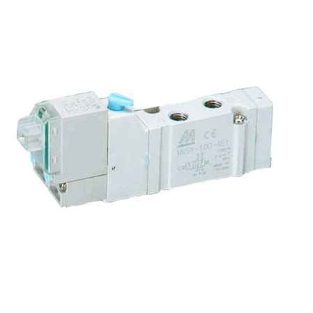 MINDMAN MVSY-100-4E1P-DC24-LR - 4/2, 24VDC, Pressure Centre, Side Plug ...