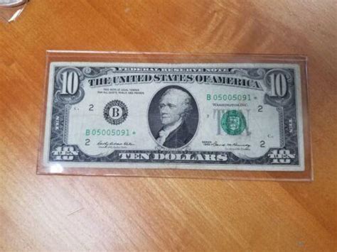 10 dollar bill star note | #4557707987