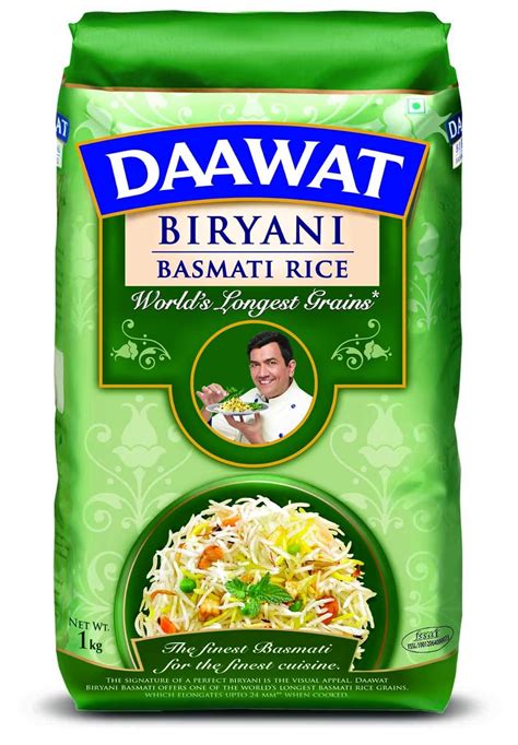 Daawat Biryani, World's Longest Grain, Aged Basmati Rice, Kg Grocery Gourmet Foods ...