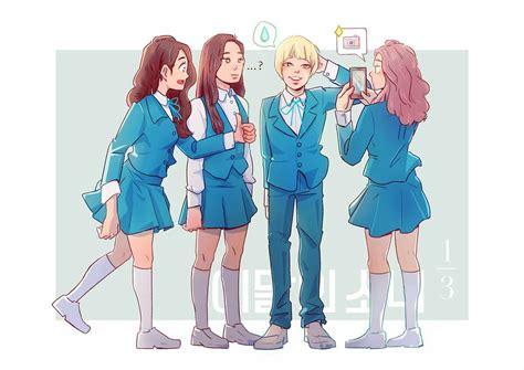 #LOONA #fanart #kpop #LOONA1/3 #haseul #heejin #hyunjin #vivi South Korean Girls, Korean Girl ...