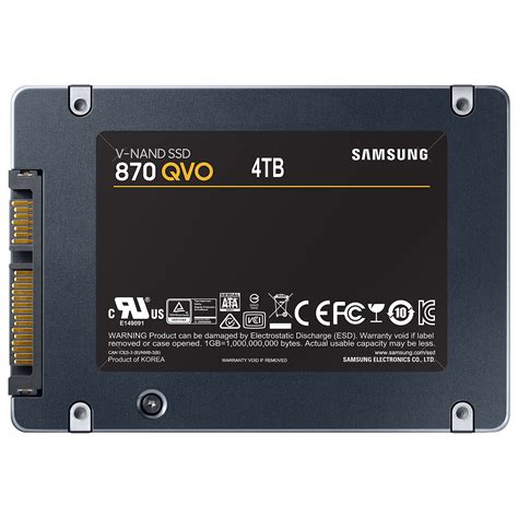 Samsung SSD 870 QVO 4Tb - SSD - LDLC 3-year warranty