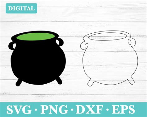 Witches Cauldron, Brewing, Dxf, I Shop, Digital Prints, Clip Art ...