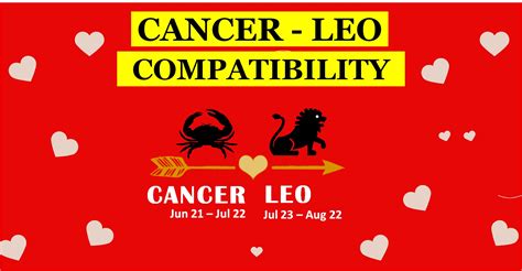 Cancer & Leo Compatibility: Explore Love, Marriage, Friendship & More