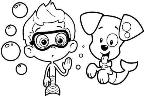 20+ Free Printable Bubble Guppies Coloring Pages - EverFreeColoring.com