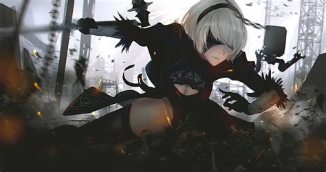 1920x1080px | free download | HD wallpaper: 2b Nier Automata ...