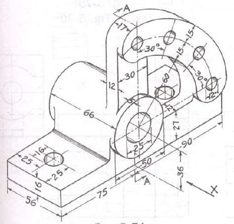 Tensor de banda | Autocad isometric drawing, Geometric drawing, Isometric drawing