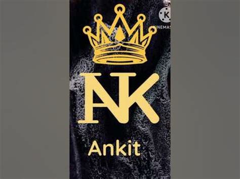 Ankit name logo on request #art - YouTube