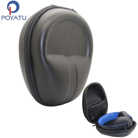 POYATU Headphones Case Hard For Sony PlayStation Gold Wireless Stereo ...