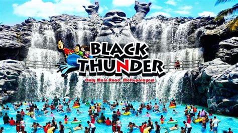 Black Thunder Mettupalayam || Asia's No.1 Water Theme Park || Best Amusement Park Tamil Nadu ...