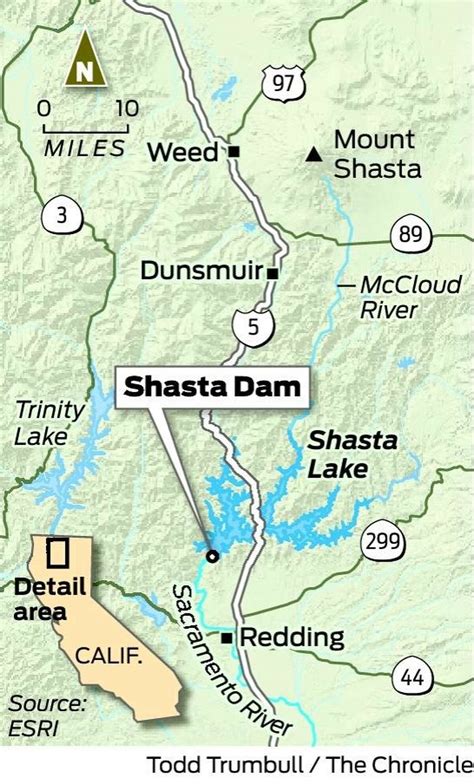 Enlarging Shasta Lake feasible, U.S. report says