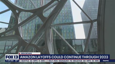 Amazon layoffs could continue through 2023 | FOX 13 Seattle - YouTube