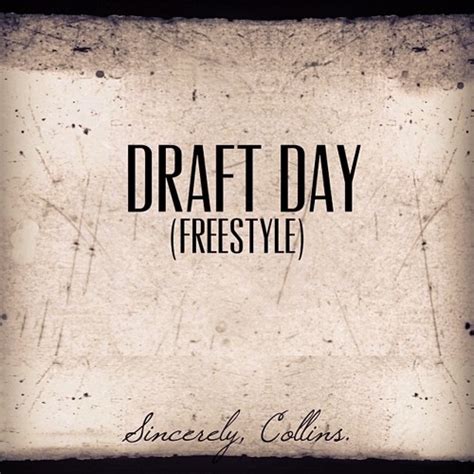 Stream Draft Day Freestyle(Drake - Draft Day Remix) by Sincerely ...