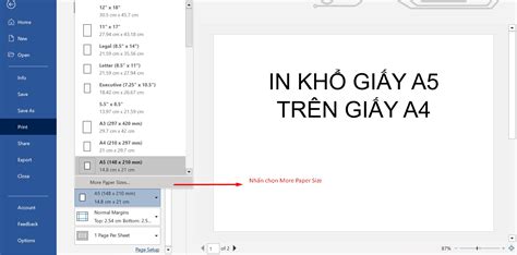 In khổ giấy A5 trên giấy A4 | TIẾN PHÁT COPIER