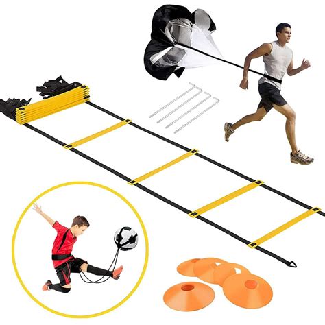 KIKILIVE Speed Agility Training Set, Exercise Equipment Kit for Soccer ...