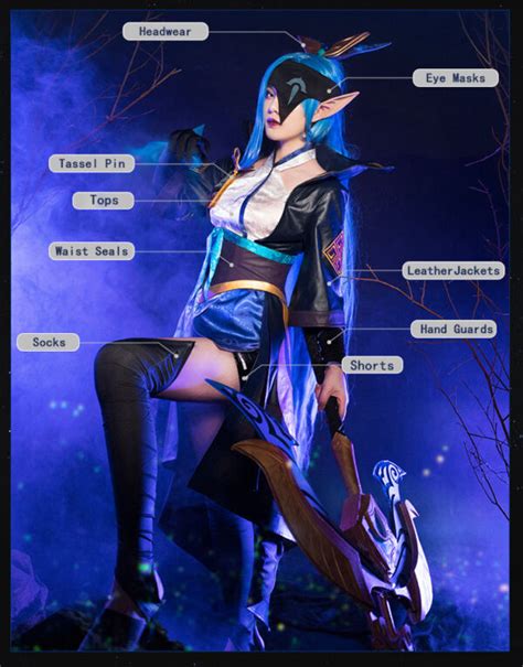 Spirit Blossom Vayne Cosplay Costume - Rehney