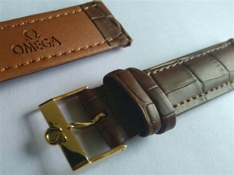 18mm Vintage Brown Omega Watch Band Bracelet Strap Watch Gold - Etsy