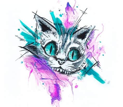 Cheshire Cat drawing by Steve Newman | Post 17559