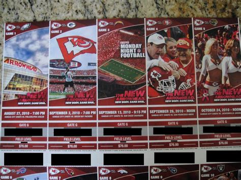 Kansas City Chiefs Season Tickets Start Arriving - Arrowhead Pride