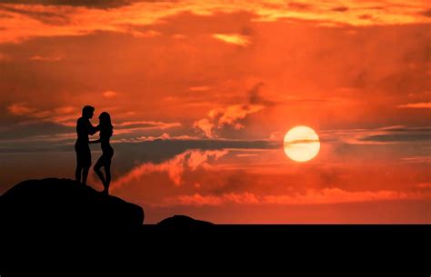 Sunrise Couple Silhouette - Free photo on Pixabay - Pixabay