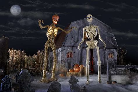 Home Depot's 12-Foot Skeleton Yard Decoration Is Back for Halloween ...