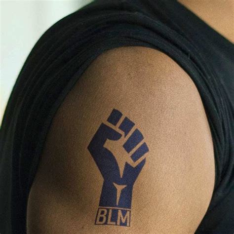 BLM Tattoo - Semi-Permanent Tattoos by inkbox™ - Inkbox™