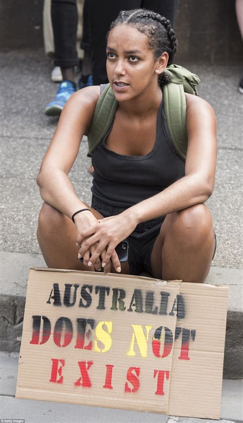 Australia Day divides the nation on streets and beaches | Daily Mail Online