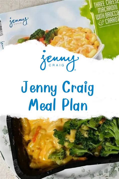 Jenny Craig Meal Plan en 2024