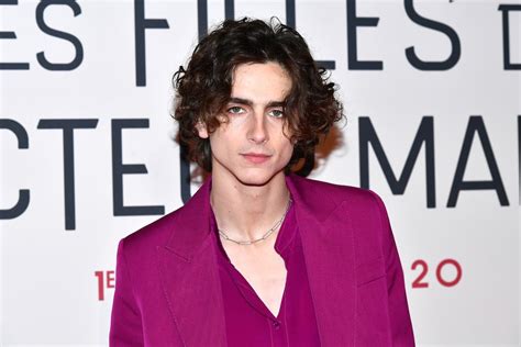 Timothée Chalamet Explains How He Got into Character for 'Edward ...