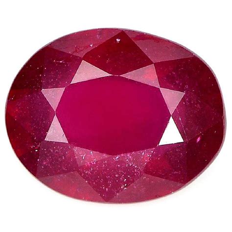 3.09 Ct. Oval Shape 10 x 8 Mm Natural Ruby