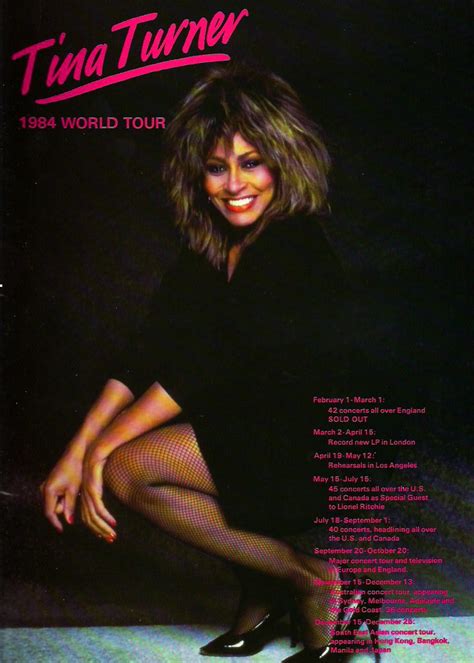 Tina Turner – Private Dancer Tour Book – Tina Turner Blog