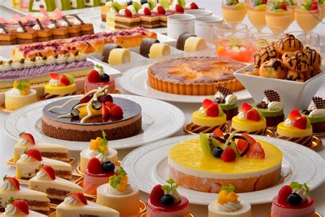 A big thing in Japan is all-you-can-eat dessert buffets!! | Eat dessert ...