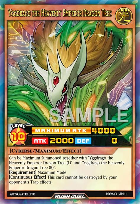 The first Maximum Cards for Rush Duel (EN Art) : r/yugioh