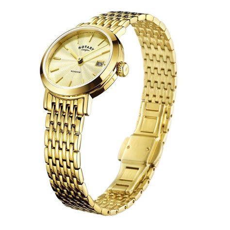 Rotary Windsor Gold Ladies’ Bracelet Watch - WatchNation