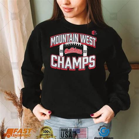 Fresno State Football Mountain West Conference Champions 2022 Shirt ...