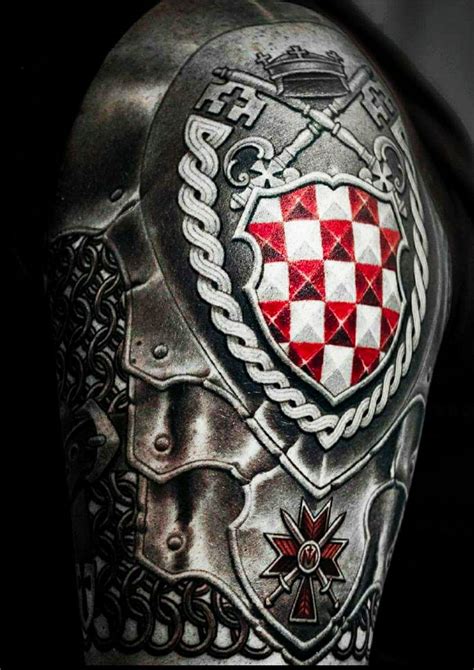 Croatian Flag Tattoo