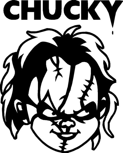 CHUCKY VINYL DECAL STICKER