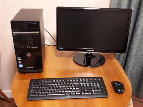 PC bundle - Desktop PC, Monitor plus Wireless Keyboard and Mouse. | in ...