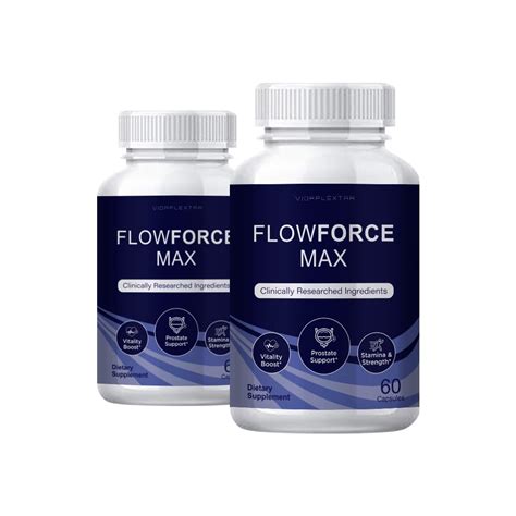 (2 Pack) Flow Force Max - Flow Force Max Capsules - Walmart.com