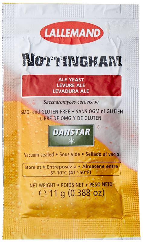 Lallemand Inc DB-R43Y-0P5D Nottingham Ale Yeast(11 grams): Leaveners ...